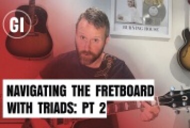Navigating the Fretboard with Triads: Pt. 2 image