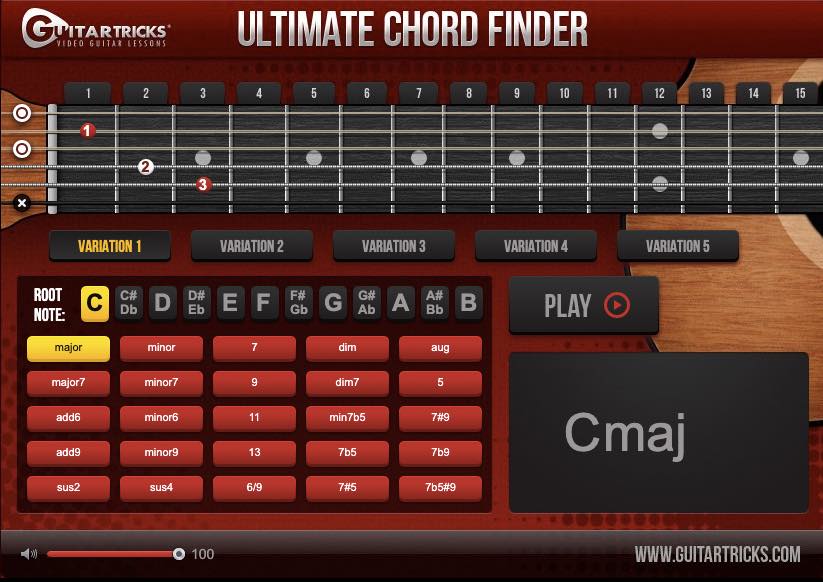 The Ultimate Chord Finder